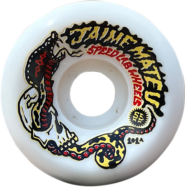 SPEEDLAB JAIME MATEU PRO 55mm 101a WHITE WHEELS SET