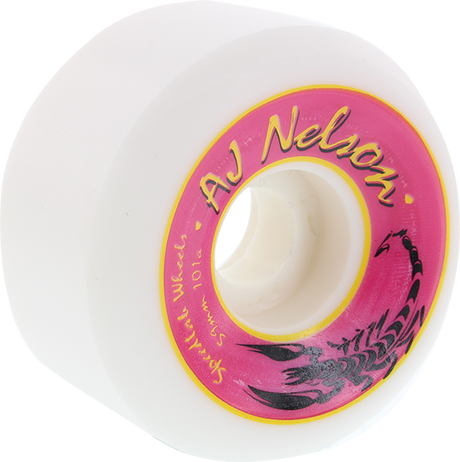 SPEEDLAB NELSON PRO 59mm 101a WHT/PINK WHEELS SET