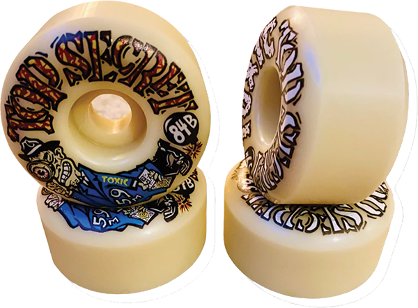 TOXIC SUPERTHANE TOP SECRET 59MM 104A NAT WHEELS SET