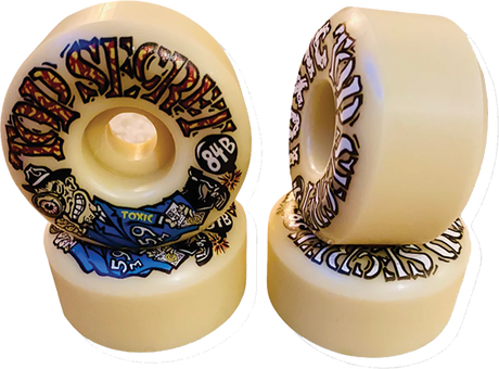 TOXIC SUPERTHANE TOP SECRET 59MM 104A NAT WHEELS SET
