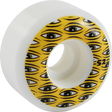 TOY MACHINE ALL SEEING 52mm WHT/YEL WHEELS SET
