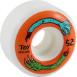 TOY MACHINE FOS ARMS 52mm WHT/ORG WHEELS SET