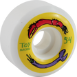 TOY MACHINE FOS ARMS 54mm WHT/YEL WHEELS SET