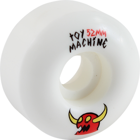 TOY MACHINE SKETCHY MONSTER 52mm WHT/WHT WHEELS SET