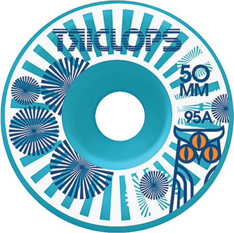 TRICLOPS BURST 50mm 95a BLUE WHEELS SET