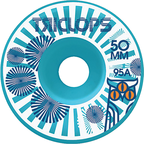 TRICLOPS BURST 50mm 95a BLUE WHEELS SET