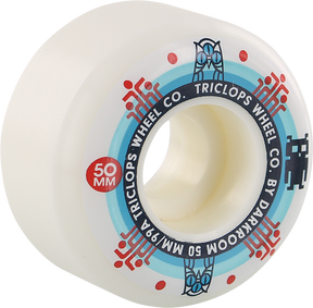 TRICLOPS SEGMENT 50mm WHT WHEELS SET