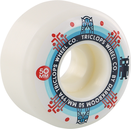 TRICLOPS SEGMENT 50mm WHT WHEELS SET