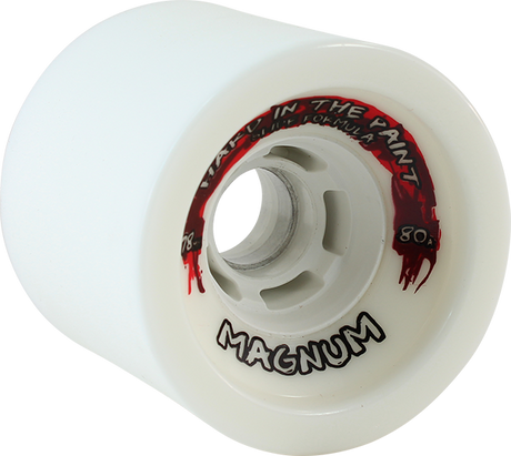 VENOM HARD IN THE PAINT MAGNUM 78mm 80a WHT WHEELS SET