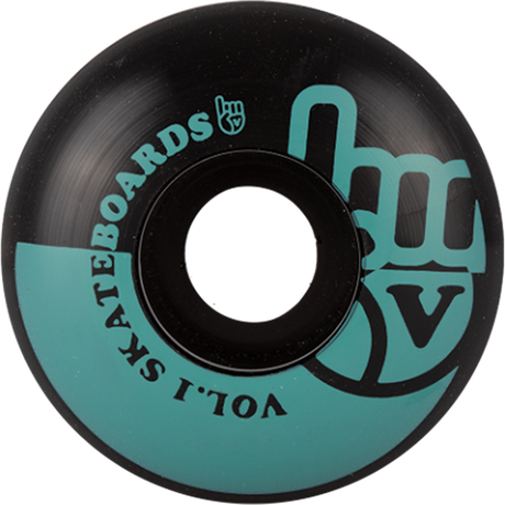 VOL.1 NO.1 51mm Black/Teal WHEELS SET