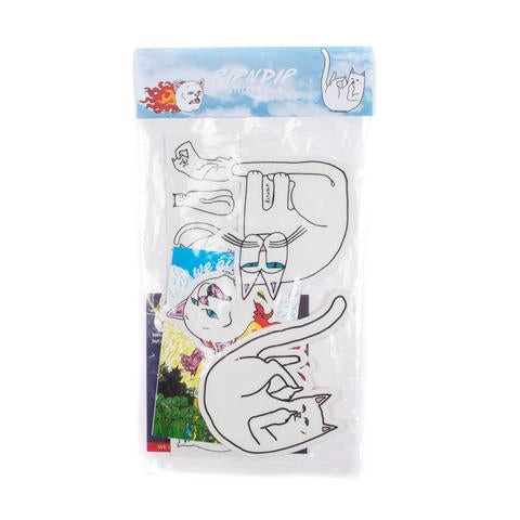 RipnDip Assorted 5 Sticker Pack Blue White