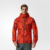 Adidas Agravic Wind Jacket Mens Energy Orange - Small