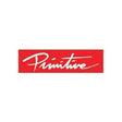 Primitive Nuevo Bar Logo Sticker Red White 4" (2pack)