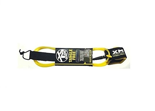 XM ST BodyBoard Wrist Leash Neon Yellow 3.5ft