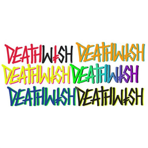 Deathwish Deathspray Sticker Assorted 7inch (2pack)