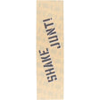 Shake Junt Logo Grip Tape Sheet Clear Black White 9x33