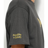 Primitive Bear Pennant Tshirt Mens Vintage Black S