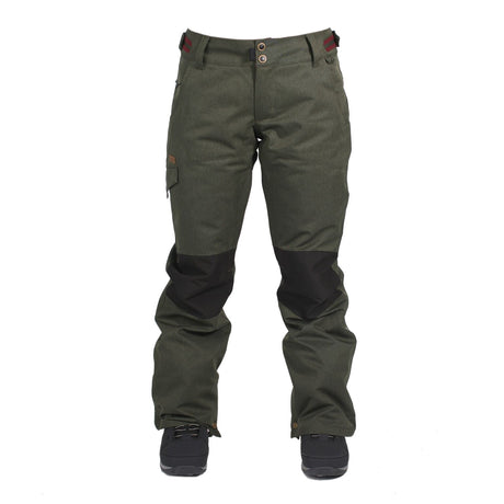 Ride Roxhill Pants Womens Olive Black