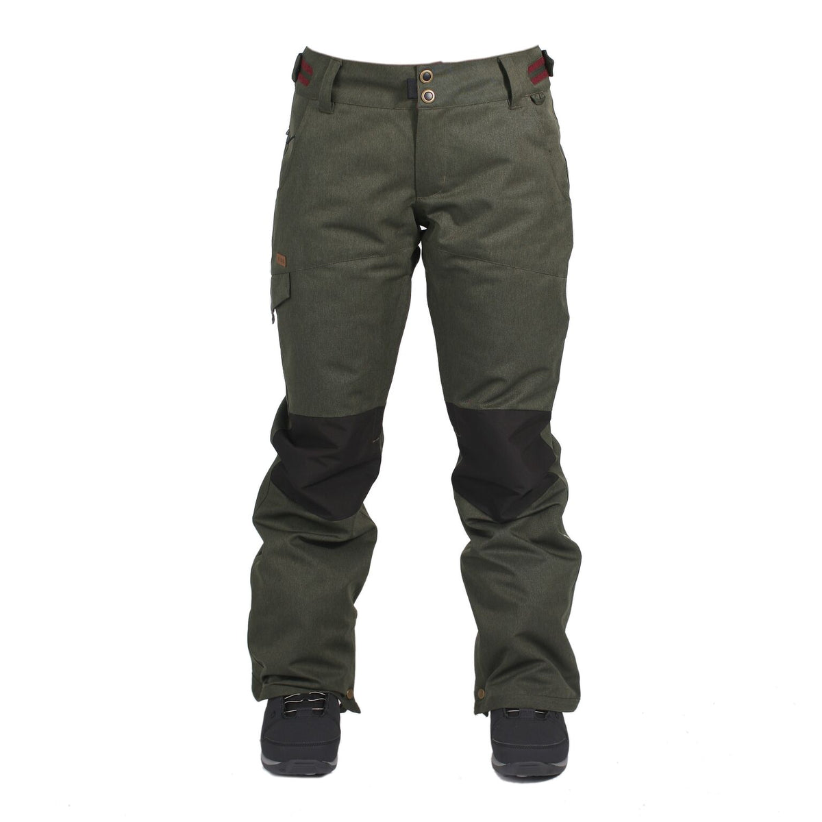 Ride Roxhill Pants Womens Olive Black S