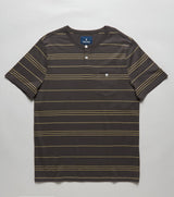 Roark Samogon Henley Mens Vintage Black S