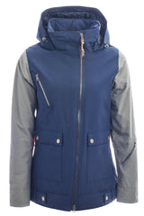 Holden Rambler Jacket Womens Navy Gunmetal M