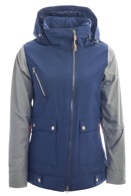 Holden Rambler Jacket Womens Navy Gunmetal S