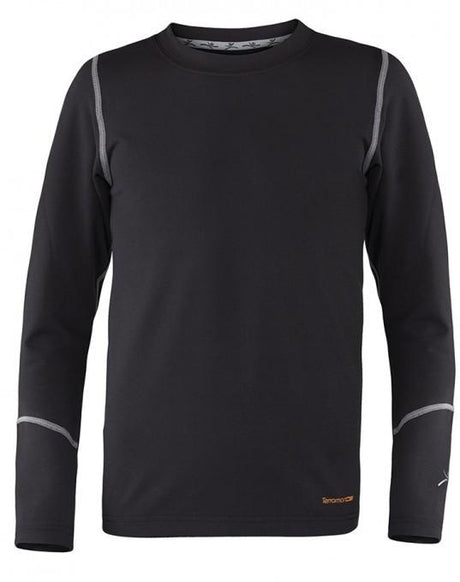 Terramar Thermolator 2.0 Crew Kids Black XS