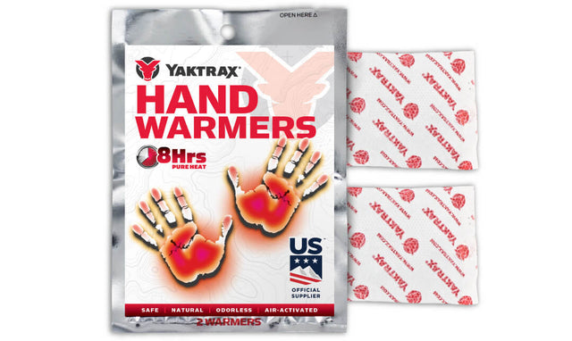 Yaktrax Hand Warmers (1 pack) White Onesize