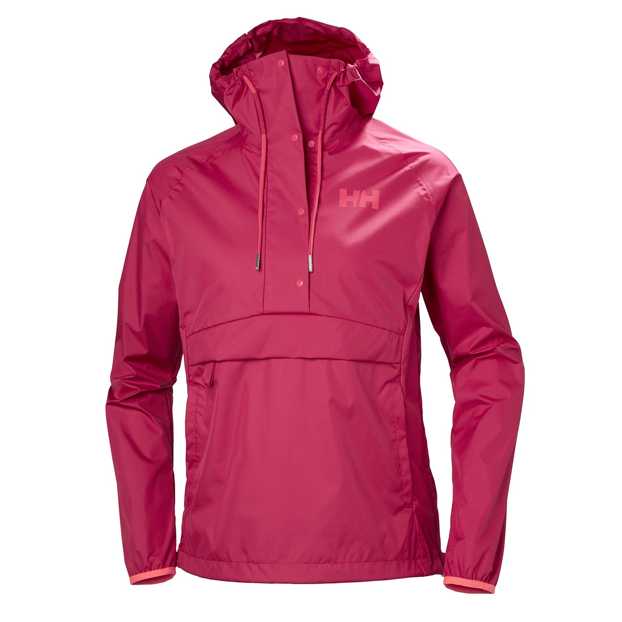 Helly Hansen Packable Anorak Jacket Womens Persian Red