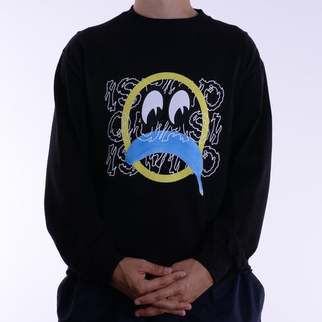 Quasi Yahweh Longsleeve Tshirt Black