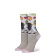 Stance Kiwi Socks Girls White L (2-5.5)