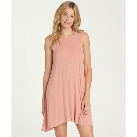 Billabong Knockout Dress Womens Rose L
