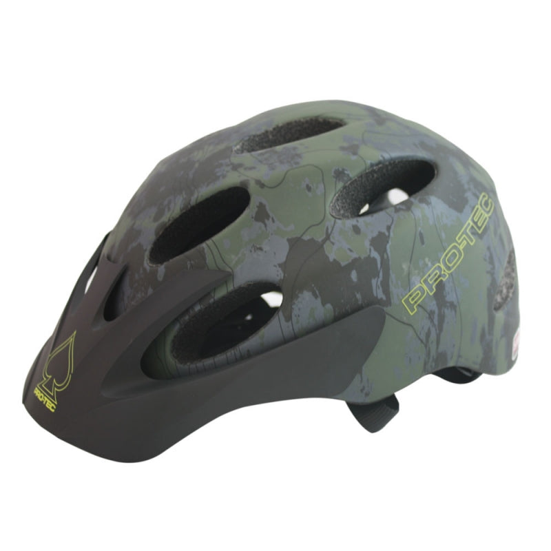 Protec Cyphon Bike Helmet Green Acid S/M