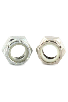 Social Kingpin Nut (2 Pack) Silver Skateboard