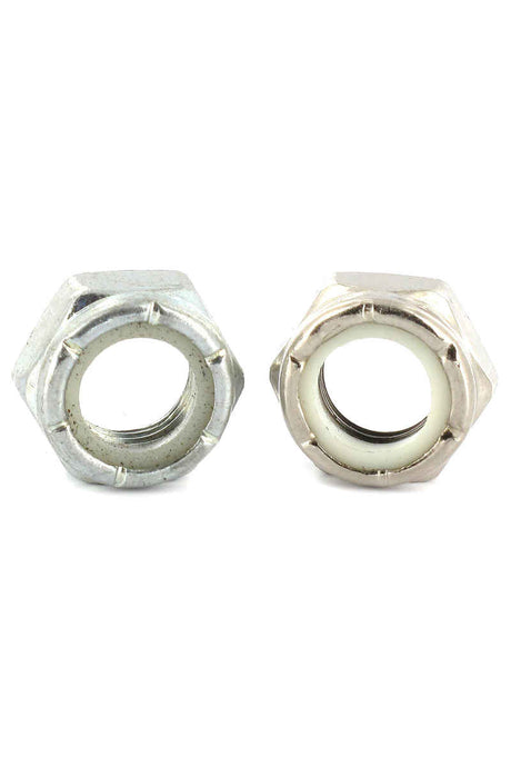 Social Kingpin Nut (2 Pack) Silver Skateboard