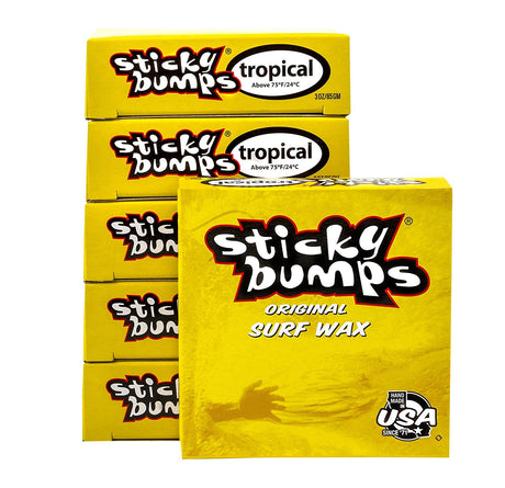 Sticky Bumps Original Surf Wax Tropical 6 PACK