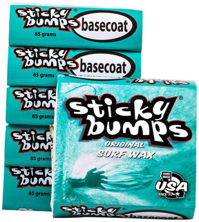 Sticky Bumps Basecoat Surf Wax White (6 pack)