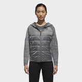 Adidas Outdoor Hybrid Hoody Womens Dark Grey Heather