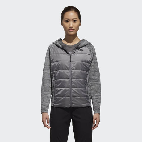 Adidas Outdoor W Hybrid Hoody Womens Dark Grey Heather S