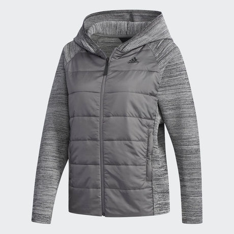 Adidas Outdoor W Hybrid Hoody Womens Dark Grey Heather S