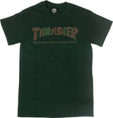 Thrasher Davis SS TShirt Forest Green S