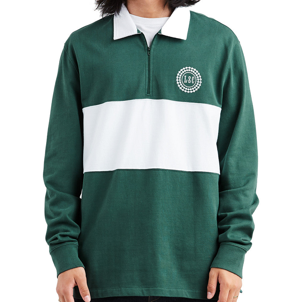 Levis Skate LS Rugby Shirt Trek Green XL