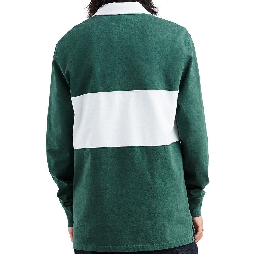 Levis Skate LS Rugby Shirt Trek Green S