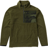 Billabong Boundary Half Zip Jacket Mens Military M