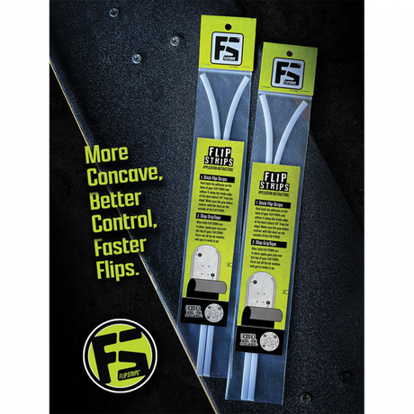 FLIP STRIPS SKATEBOARD CONCAVE ENHANCERS (1 Set)