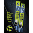 Flip Strips Skateboard Grip Enhancer White 2 Pieces