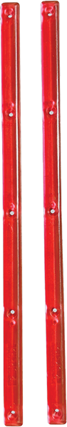 OPERA BOARD RAILS CLEAR RED
