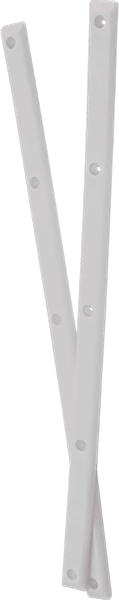 PIG BOARD RAILS-WHITE