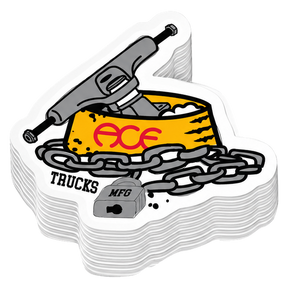 ACE DAWG BOWL 3" STICKER 1PC