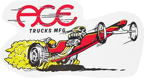 ACE DRAGSTER 5" STICKER ASSORTED 1pc